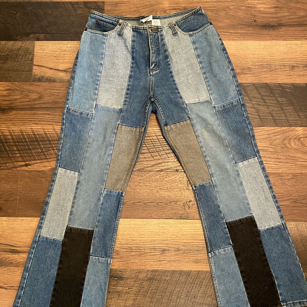 Patchwork jeans